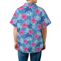 Funny Six Pack Abs Hawaiian Shirt | Tropical Lei Floral Print | Lightweight Woven Polyester | Unique Summer Vacation Gift For Men